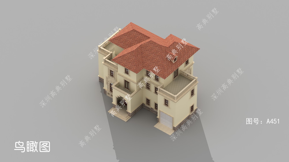 大气的欧式别墅设计,在农村别墅中相当抢眼,居住舒适无疑。