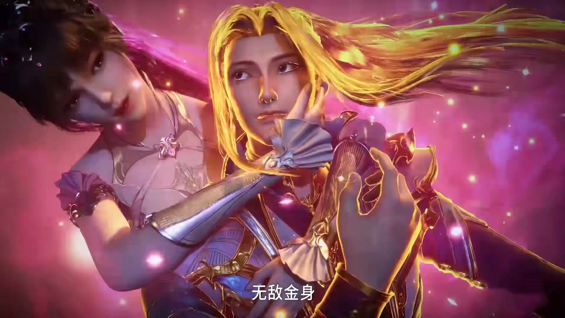 小舞|斗罗：唐三修罗神形态初现，鬼魅的眼神，与千仞雪觉醒模样更配