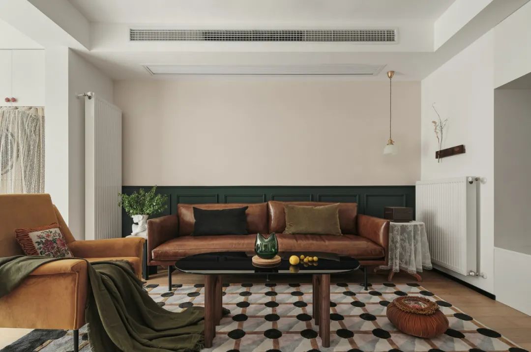 姐姐|85㎡小三居，复古与温暖怎么可以融合得这么的好看，太喜欢了！