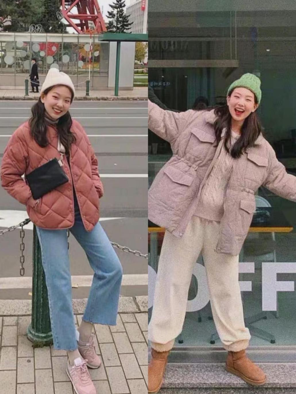 江南小蚂蚁 单眼皮元气少女的穿搭，教你秋冬搭配不重样，温暖时尚又舒适