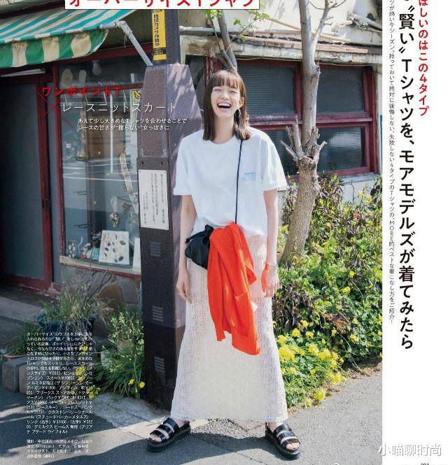 小喵聊时尚|有一种裙子叫“日式裙”,光腿穿优雅时髦又显高,惊艳了整个夏天