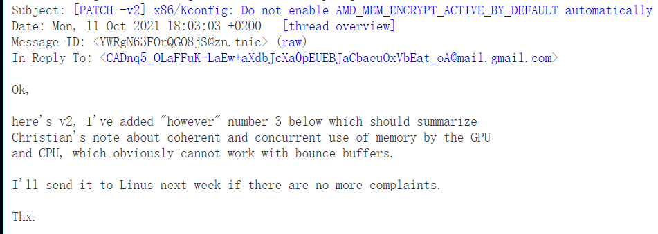 微軟|Linux 將不再默認啟用 AMD SME