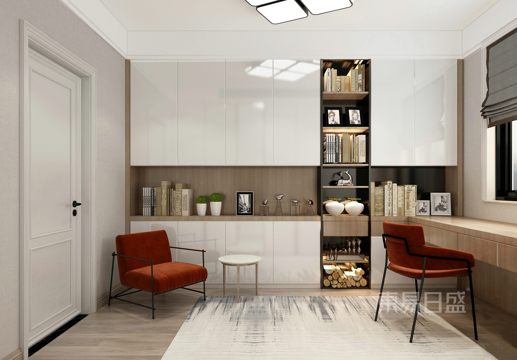 100㎡现代风格美居，营造舒适怡然的居住空间