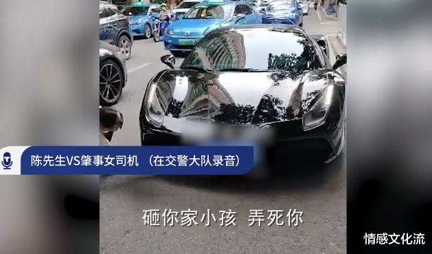 情感文化流|“我有关系！我弄死你！”女司机追尾前车爆粗口，现在这样解释