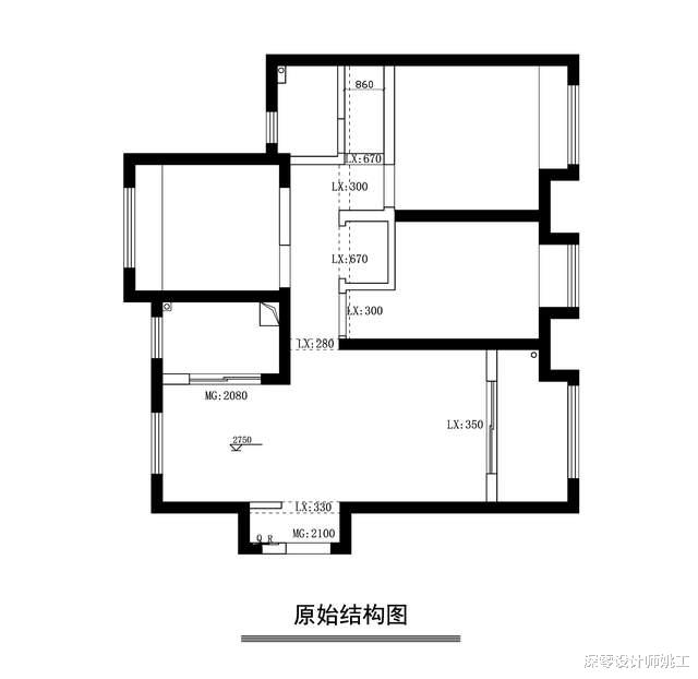 深零设计师姚工|105㎡不复杂,靠原木色装出家的温馨舒适,住这对小夫妻刚刚好