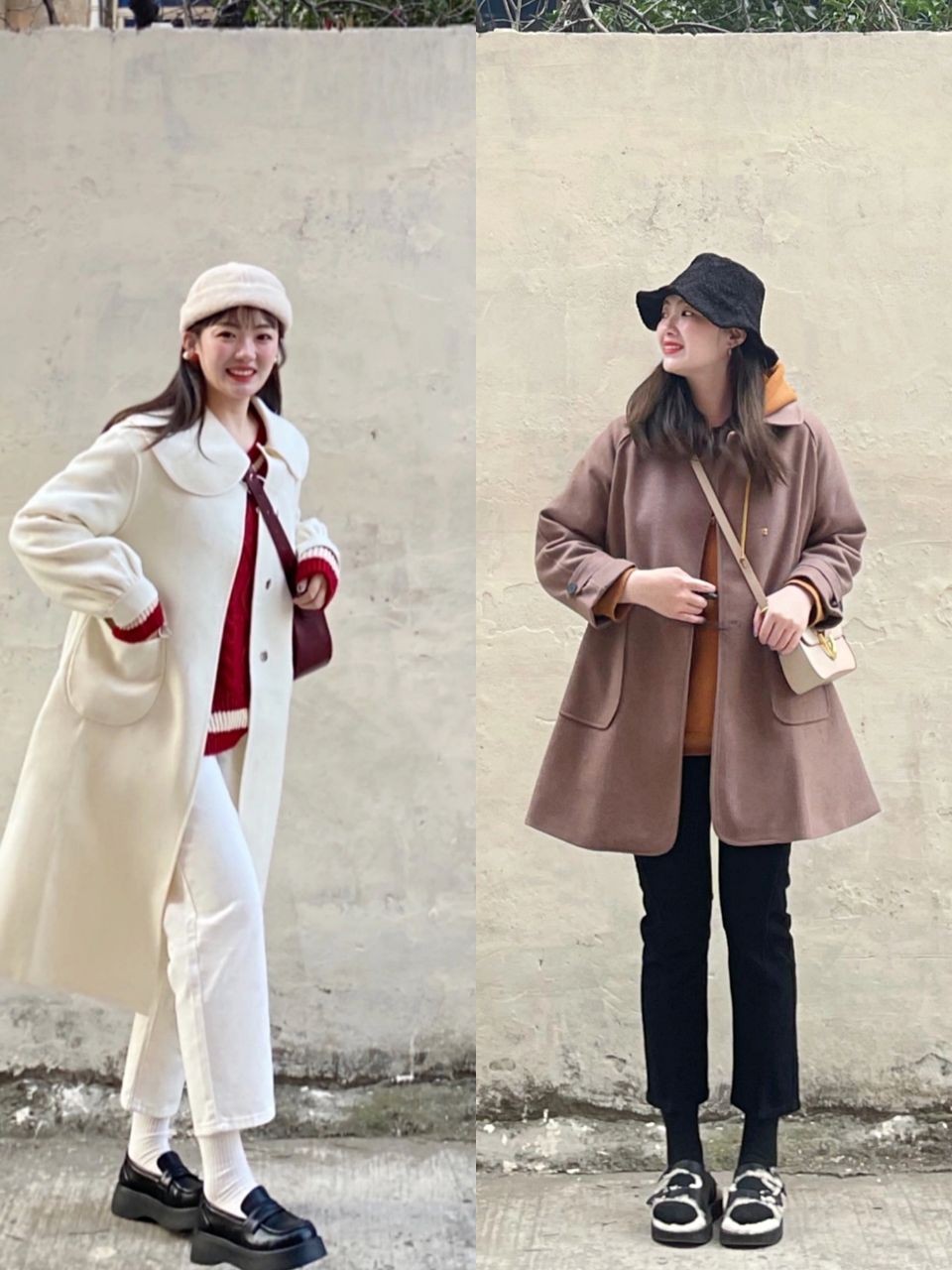 穿衣搭配 终于找到适合140斤女人的冬季打扮，不刻意追求瘦，简约大方就好