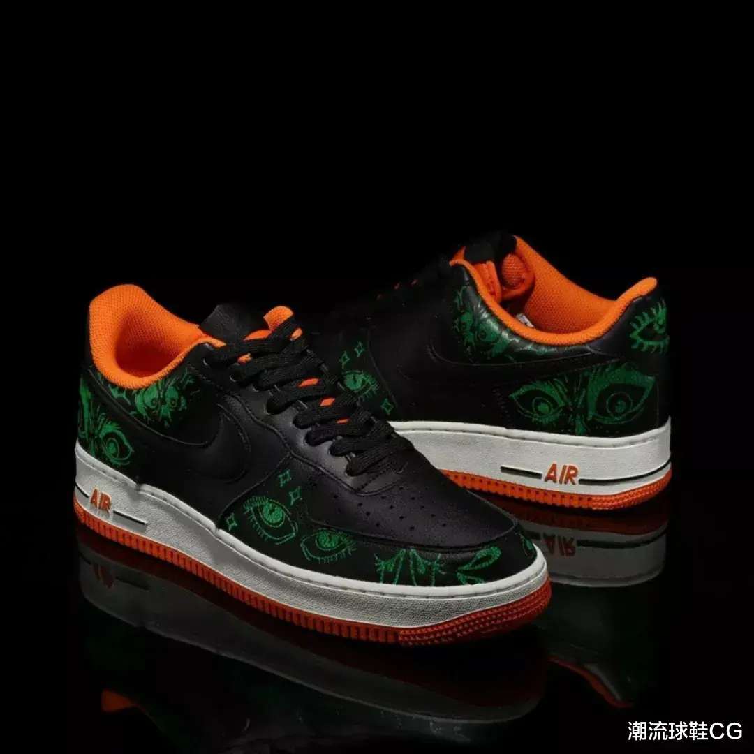 潮流球鞋CG Nike万圣节整活，一双比一双亮眼！这是你小时候要的灯鞋吗