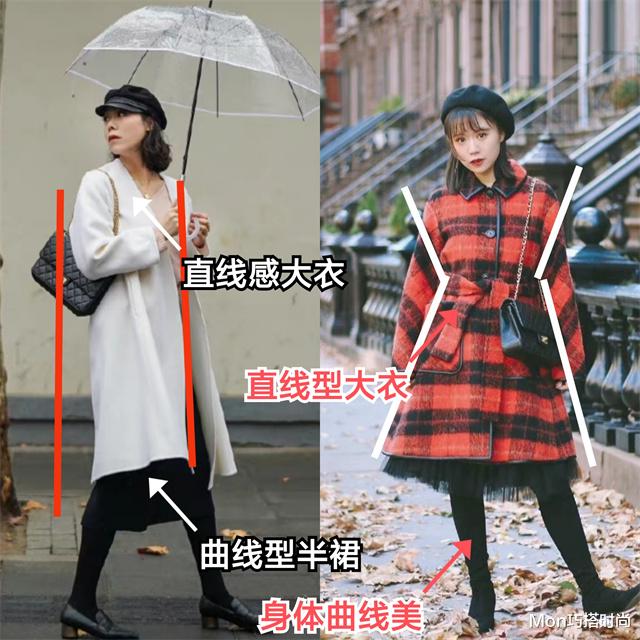 Mon巧搭时尚 秋冬不能错过的“大衣+过膝裙”,知性大方,40岁女人就该这么穿