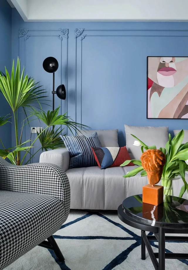 148㎡新房案例，多色彩混搭，碰撞出不一样的美