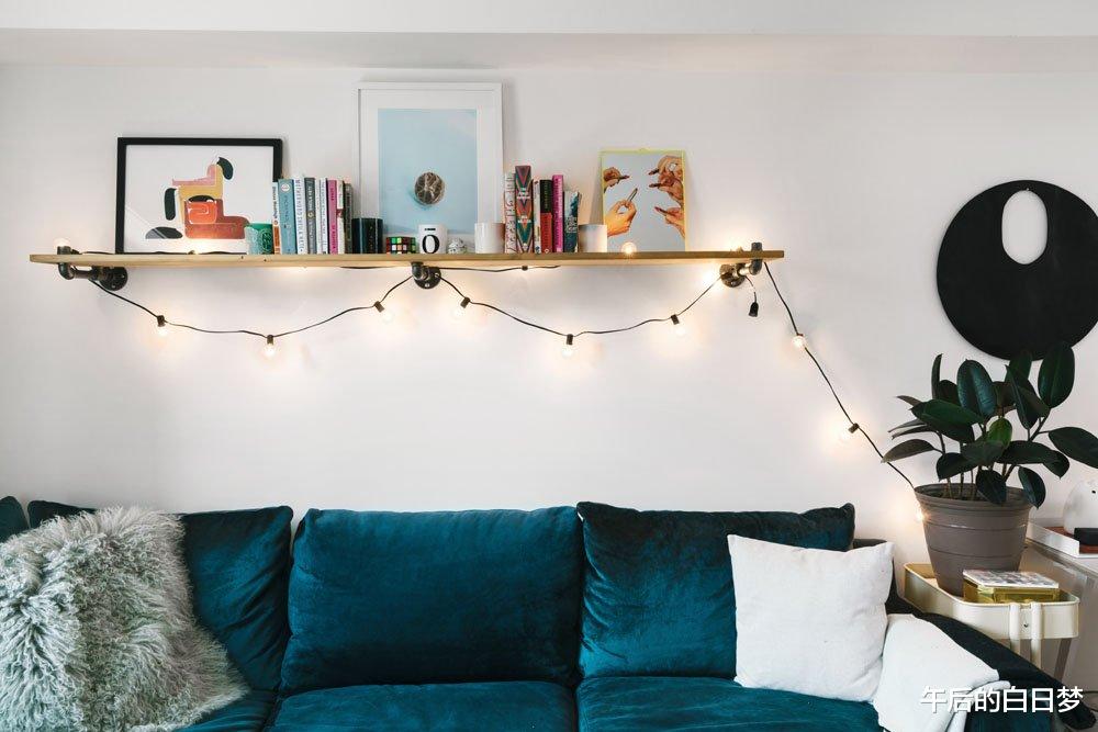 一个人住的45平小公寓,和家中的猫咪共享一室一厅,让人羡慕