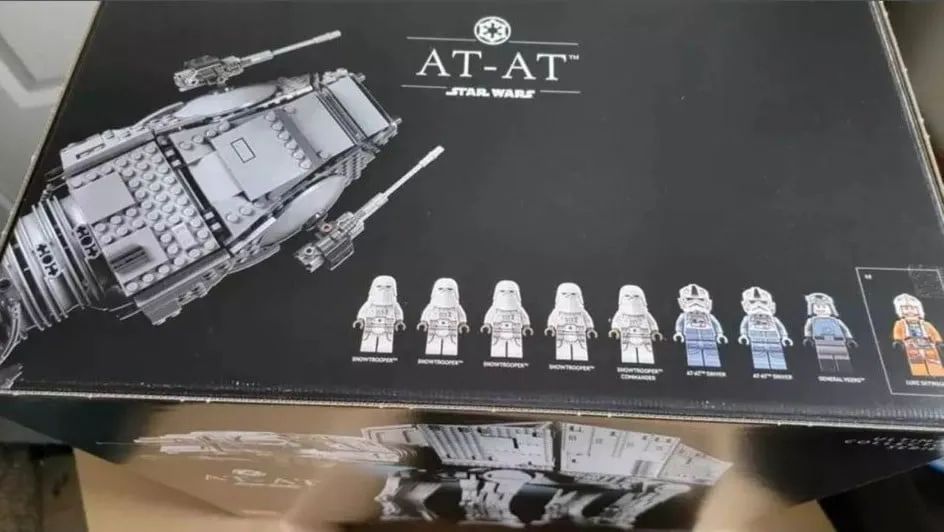乐高星球大战|6785颗粒！乐高星球大战75313 UCS AT-AT的尺寸和首次泄漏的信息
