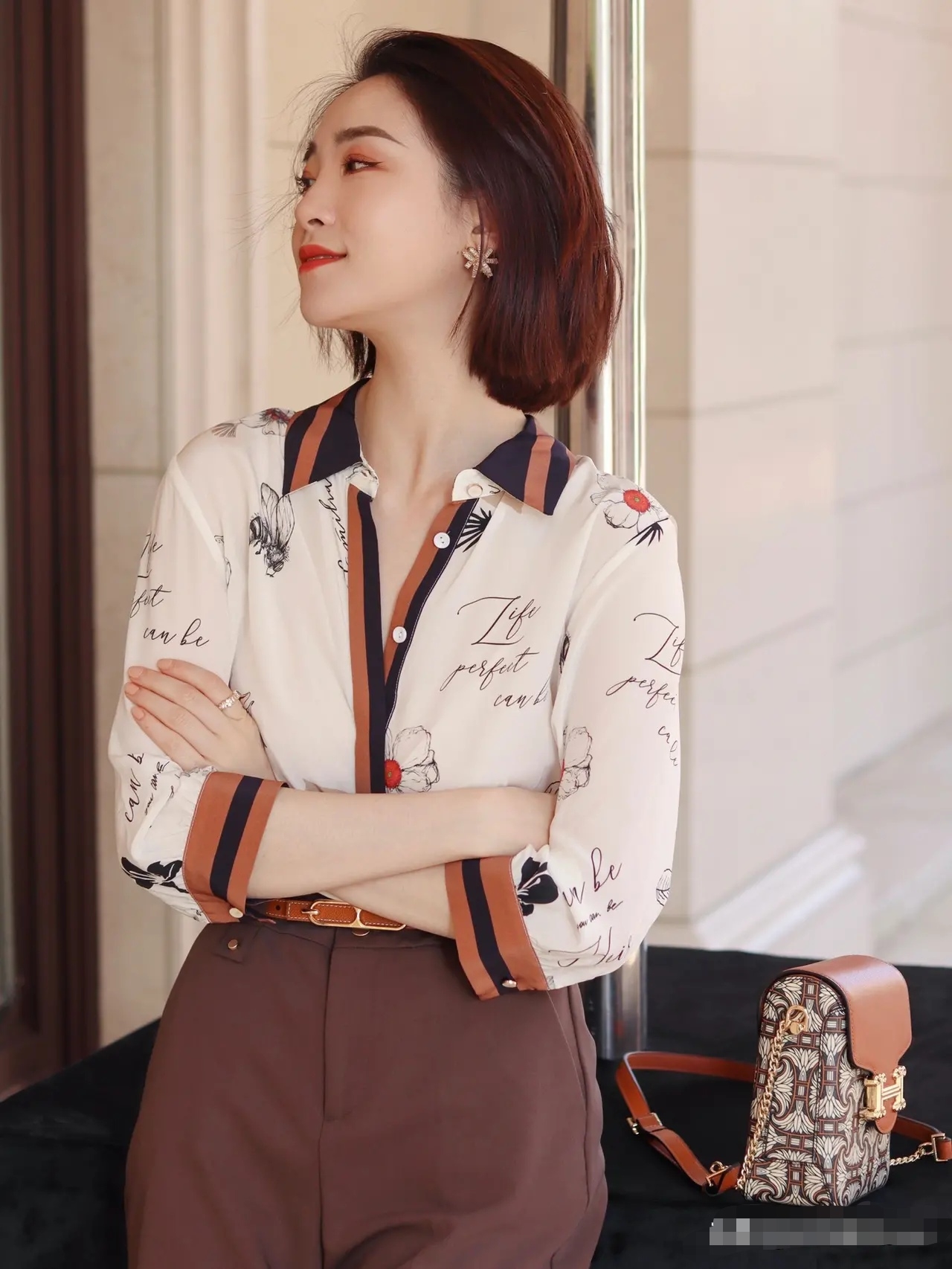 27君|花衬衫配上休闲短裤，气质与自由随性并存！