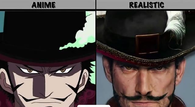 爱红烧肉|海贼王:七武海最像真人化,女帝略显差异,鹰眼像是西部牛仔!