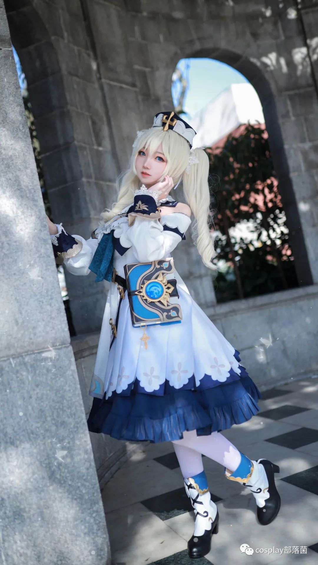 |cos：原神芭芭拉cos正片@楚楚子