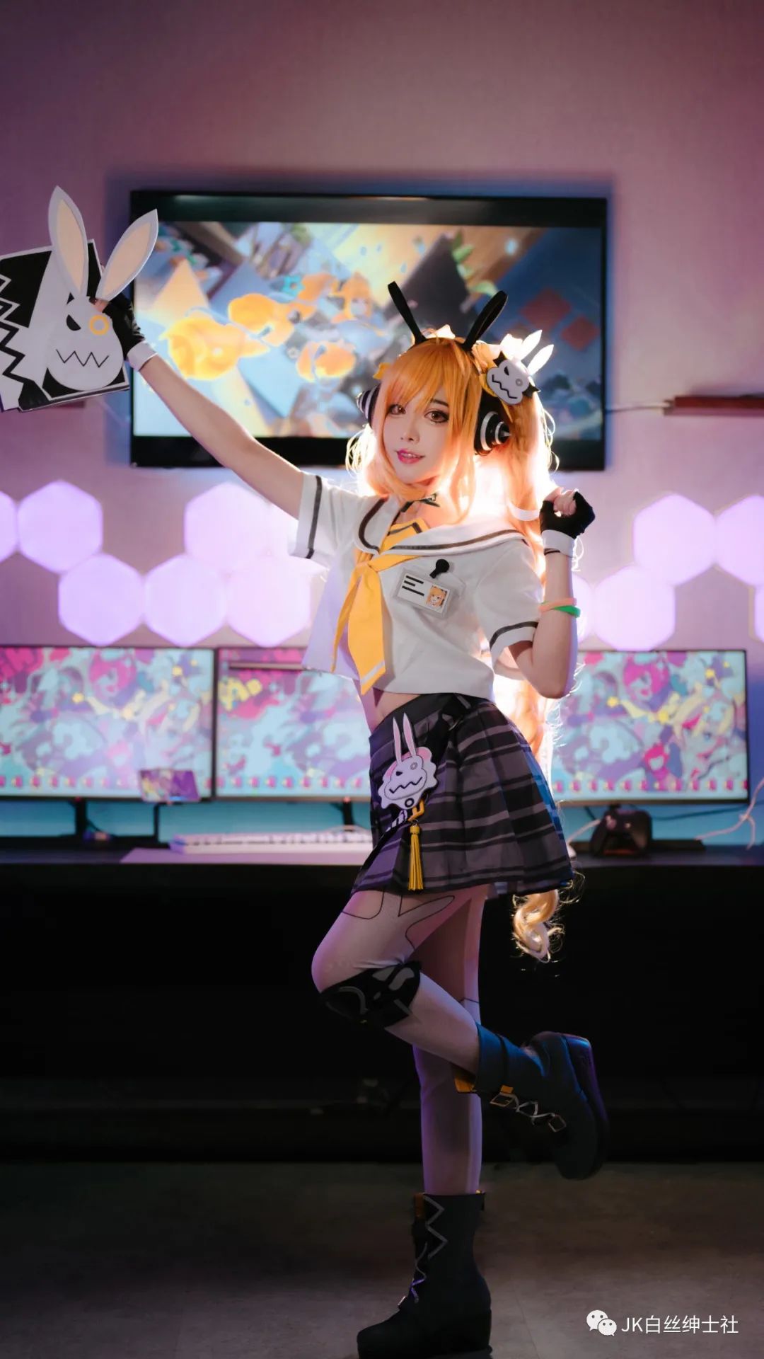 安琪拉|cos:王者荣耀?安琪拉时之奇旅cos正片@nico酱