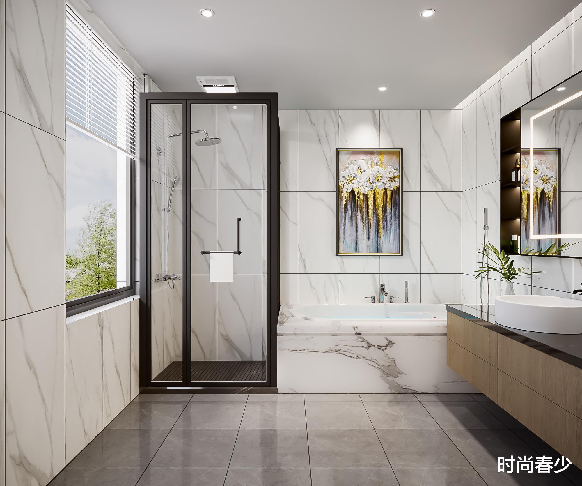 现代简约四口之家,设计上兼顾不同年龄段的需求