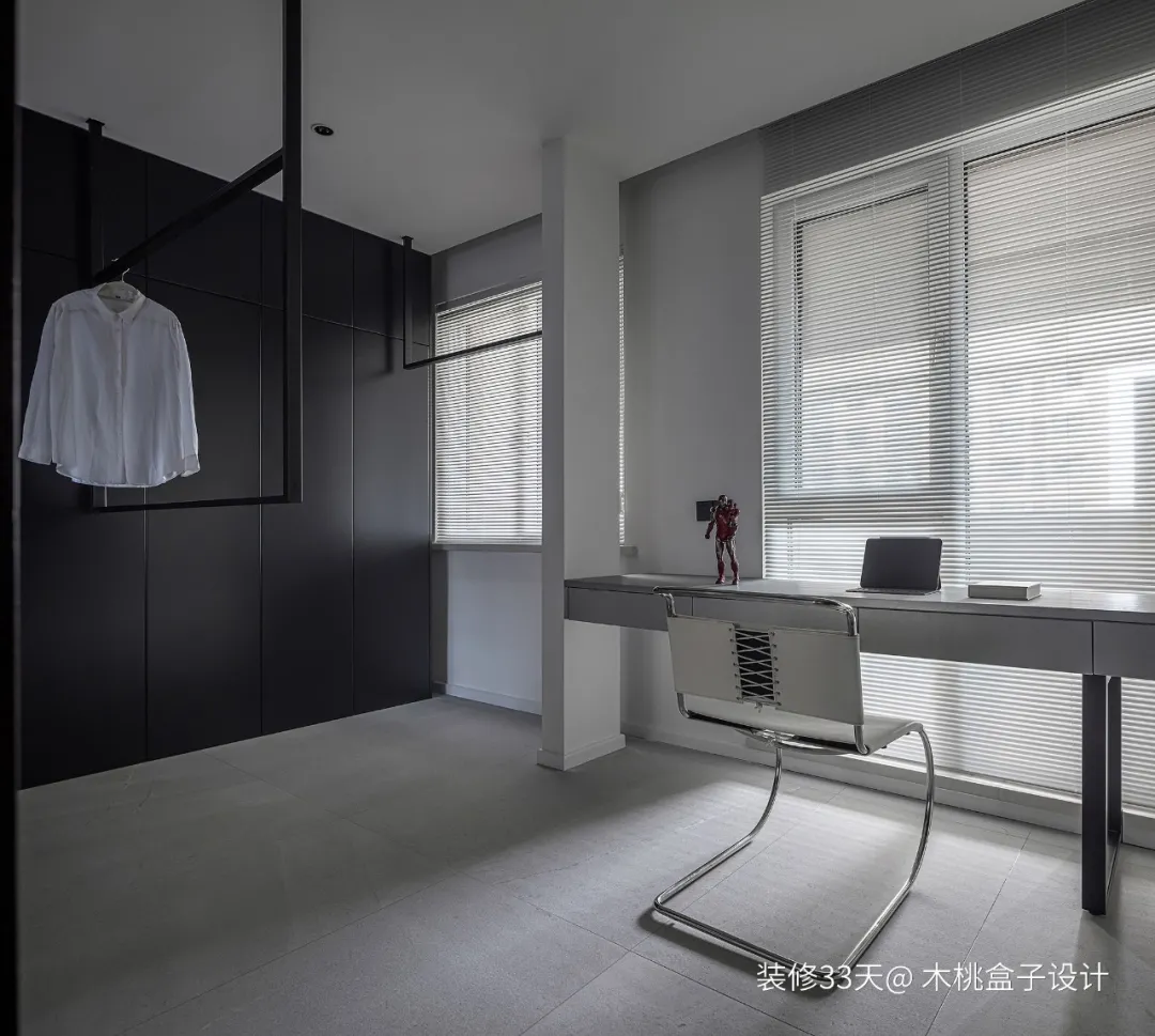 装修设计:90平与众不同的现代简约刚需宅