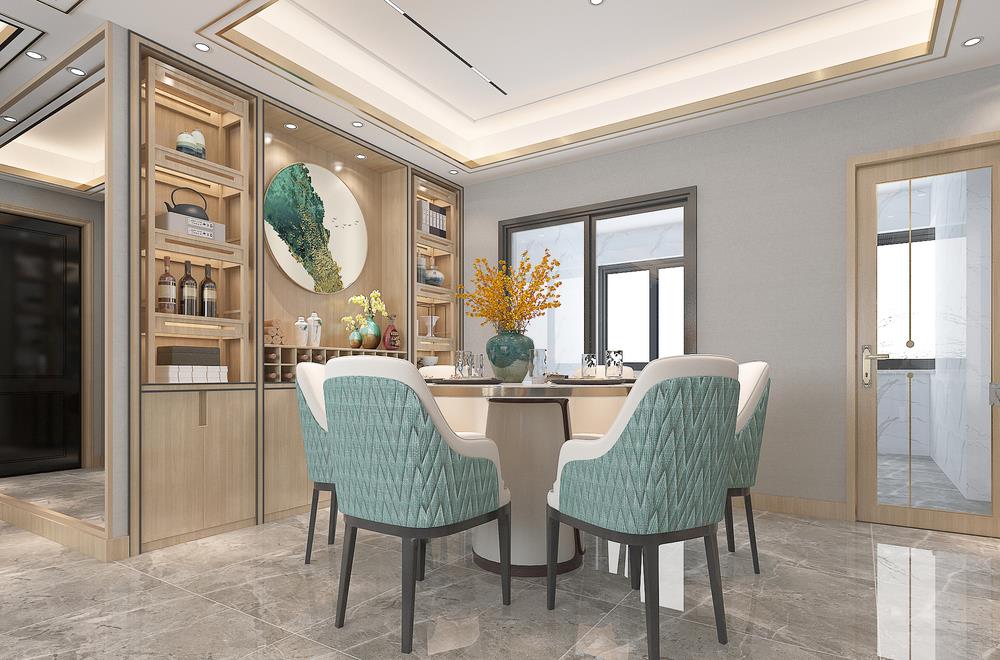 家居装修枣知道 深圳一对年轻夫妻，通过京东网购，装出一个非常时尚的中式风新家