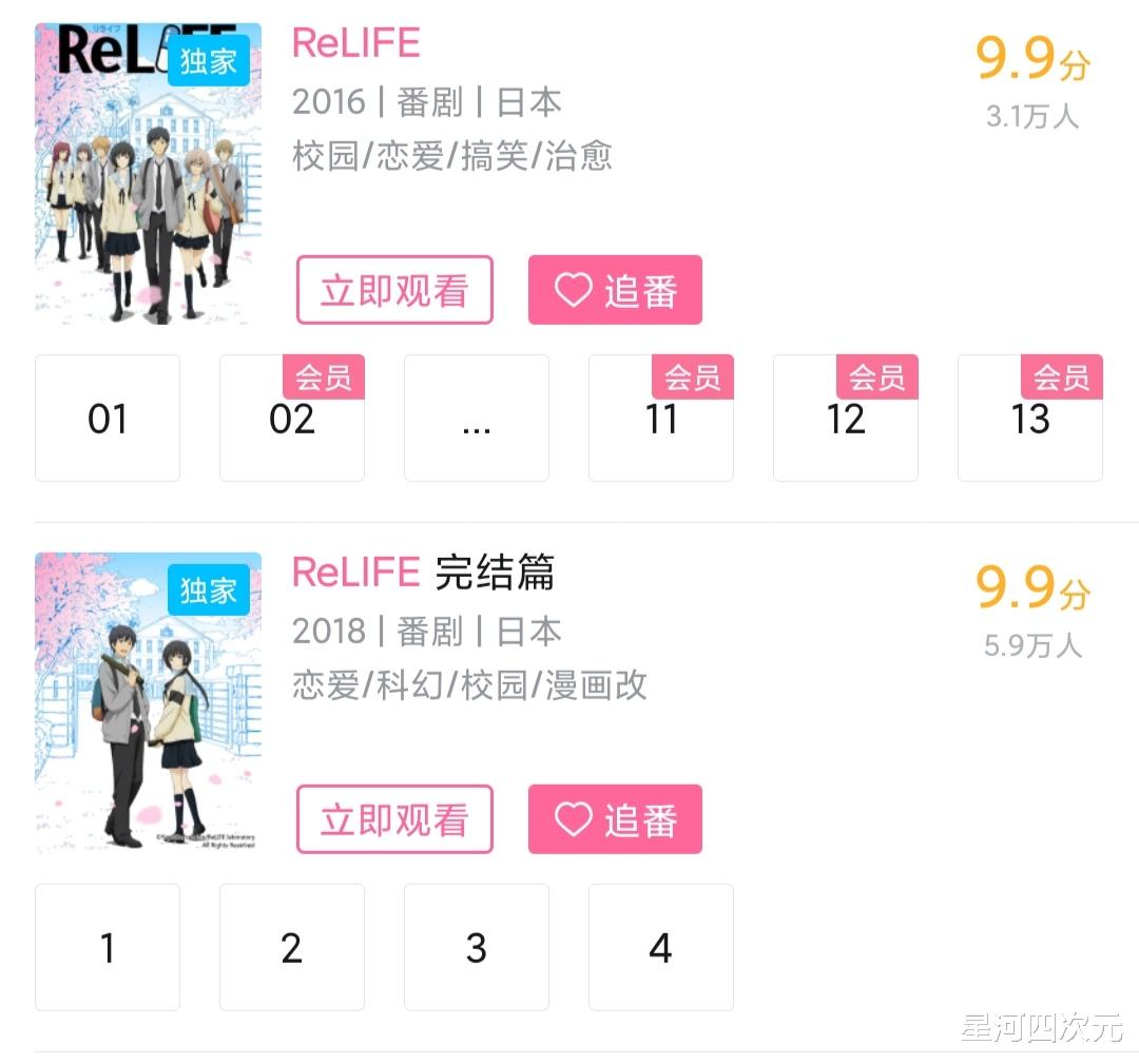 relife|评分9.9的校园恋爱番，封神实至名归，愿你有天能和重要的人重逢