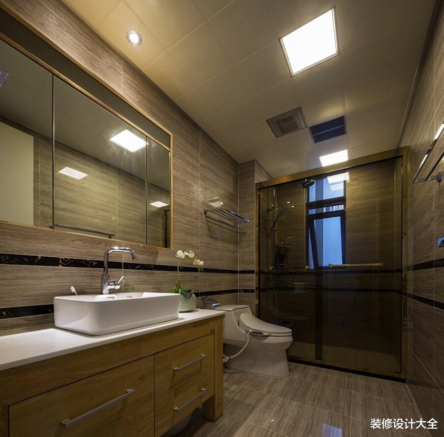 155㎡现代装修风格！几何图形和线条装饰的搭配堪称完美！