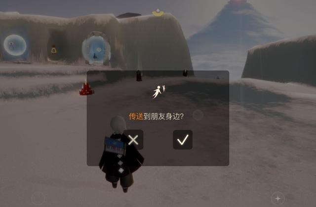 晓雪思考|光遇:新bug很诡异,能传送到小黑,孤狼玩家终于能四人牵手!
