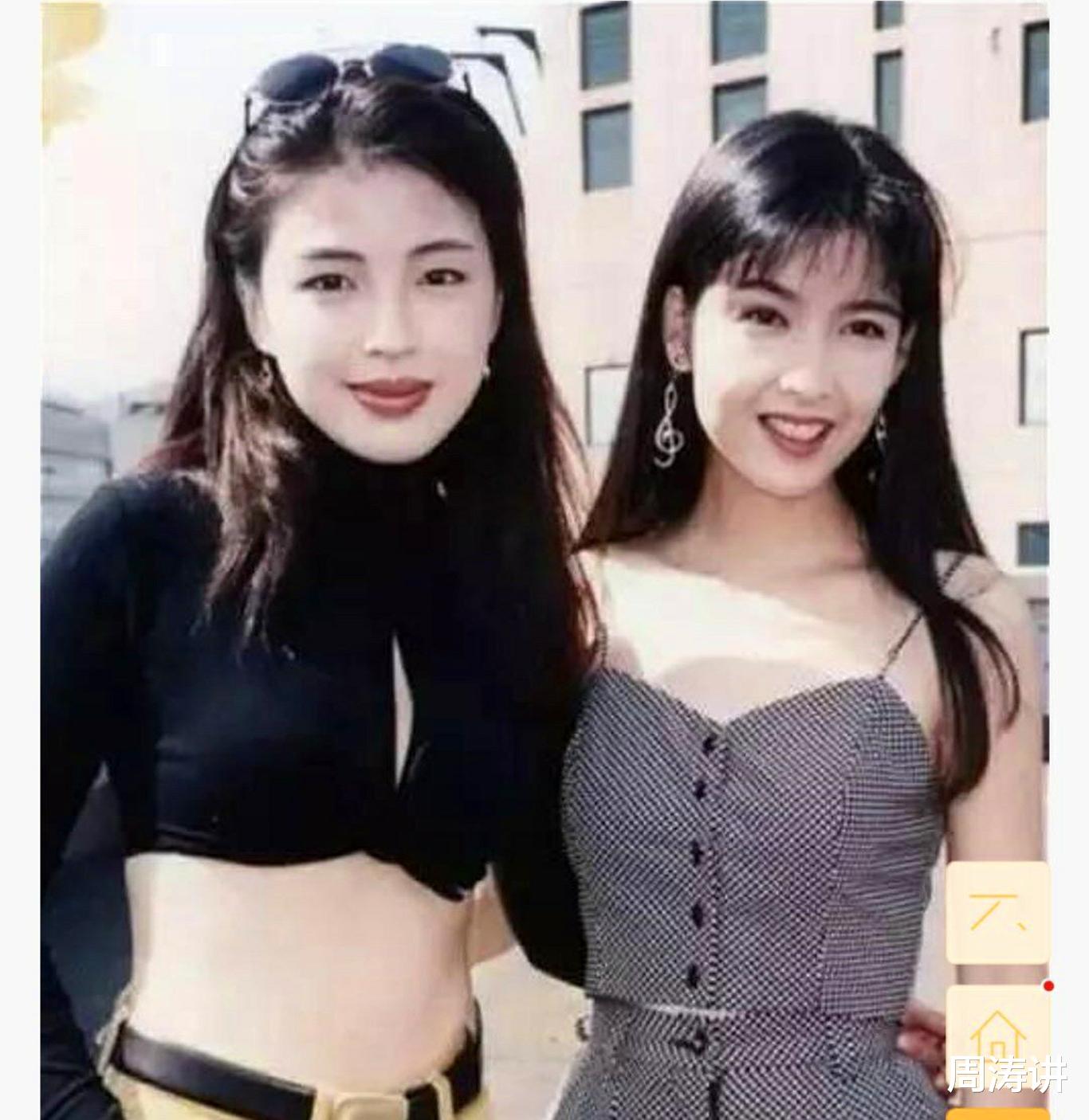 翁美玲|无法重拍瞬间：拧煤气灶的翁美玲，挖土的邓丽君，张国荣黄家驹的唯一合影