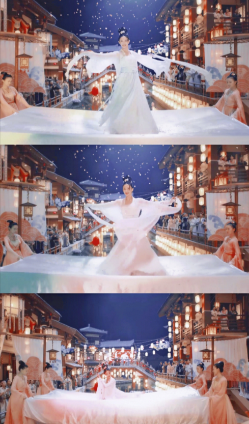 姐姐|《赘婿》上热搜的居然是聂云竹的舞蹈，胡丹丹身段好绝，嫦娥不过如此