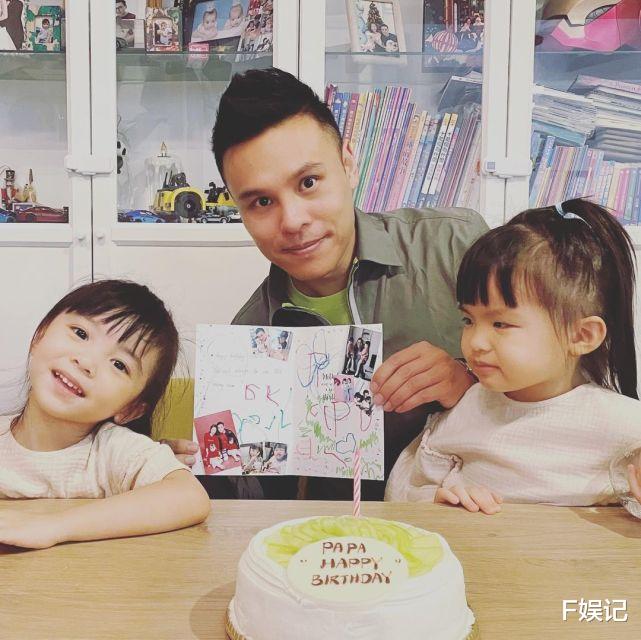 熊黛林|熊黛林和两位女儿继续为老公庆生 懒理外界对双胞胎女儿的评论