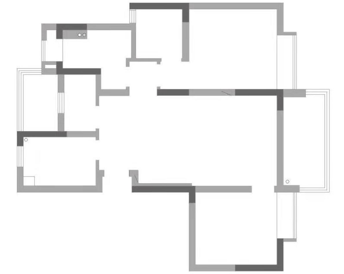 小拾谈装修|她不顾反对，坚持将小三室改成大两居，入住后，才知道有多实用