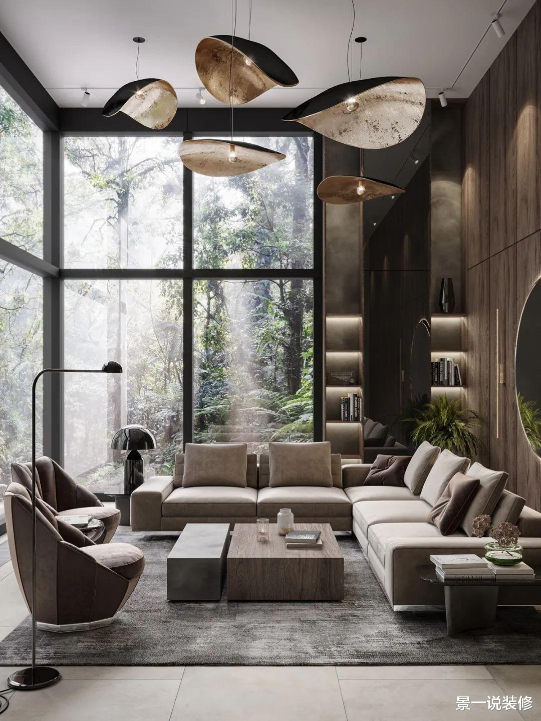 |拒绝传统的老三件，客厅这样设计，才是满满的生活智慧