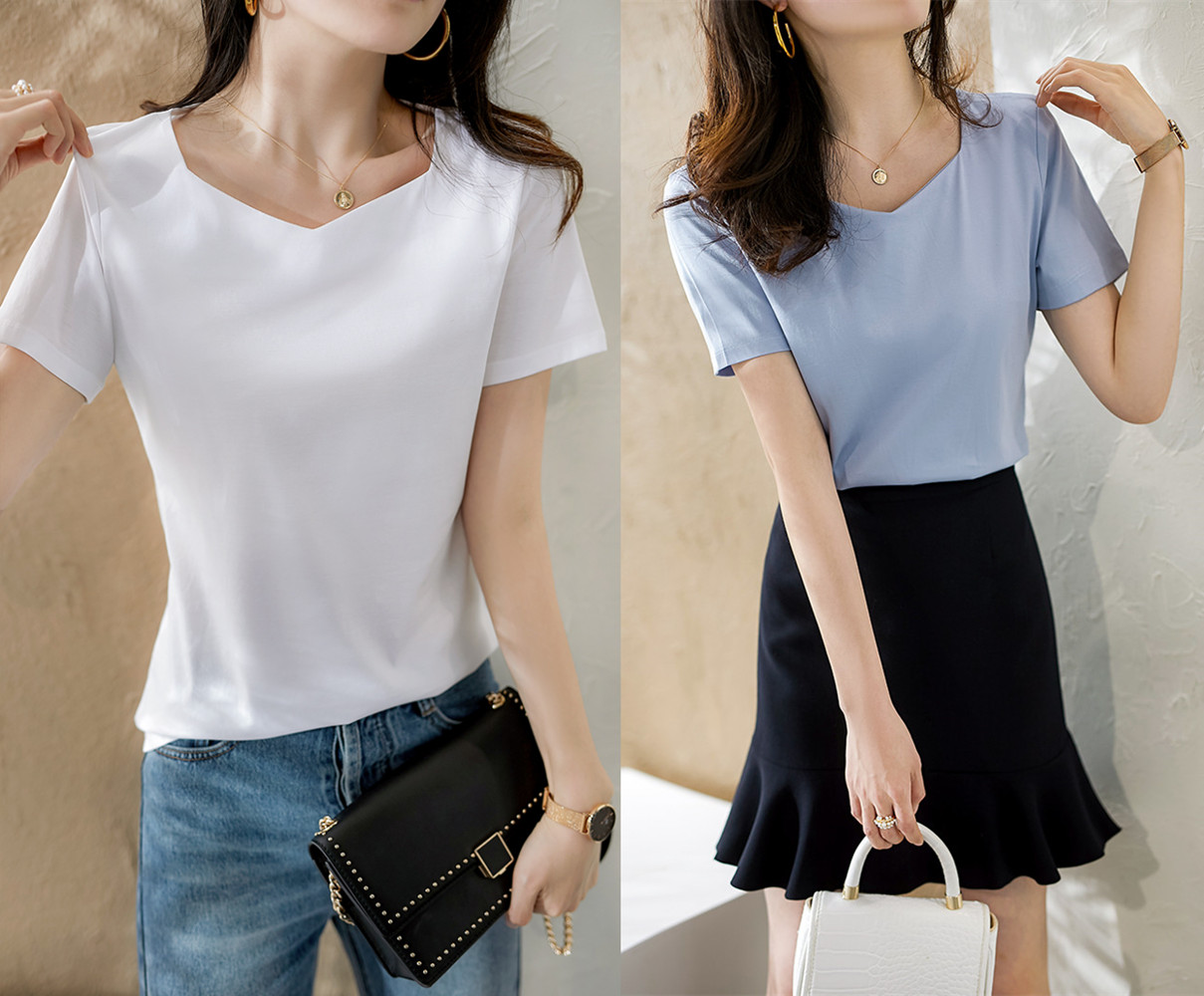 泰安秋子|夏日的“针织衫”怎么穿搭才显瘦?玩转轻薄衫,轻松美出新高度!