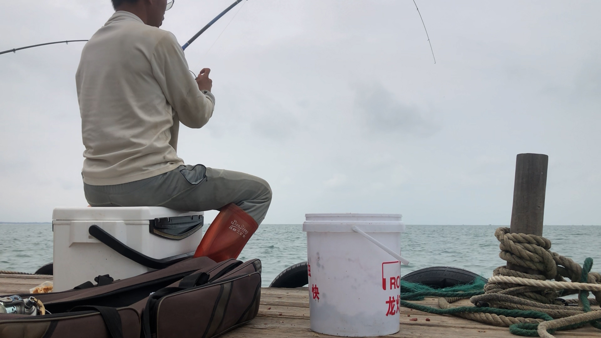 湛江|湛江小伙独自一人出海夜钓，发生一些刻骨铭心的事，从此不单独夜钓