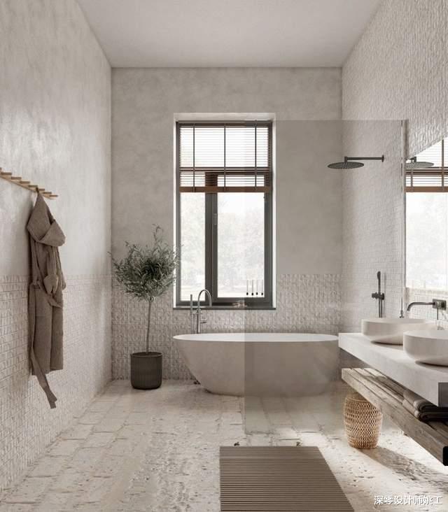 深零设计师姚工|抄作业的时候到了!20款高颜值卫生间装修案例,看中的赶紧搬回家