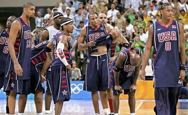 美国队|雅典奥运会，美国男篮输给阿根廷，当时都是NBA巨星为什么会输？