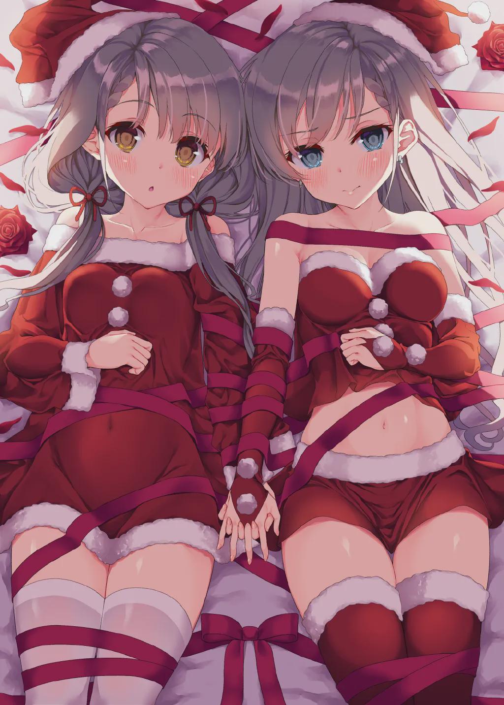 |动漫美图：久川姐妹