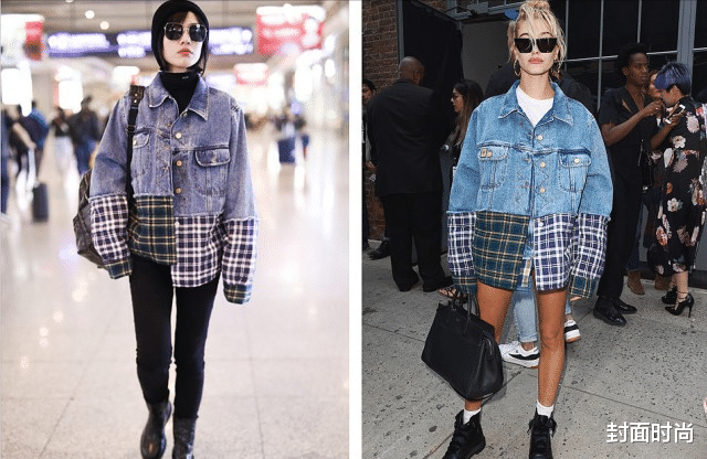 封面时尚 看到马思纯撞衫，觉得胖点也挺好，性感成熟在可爱面前都不值一提