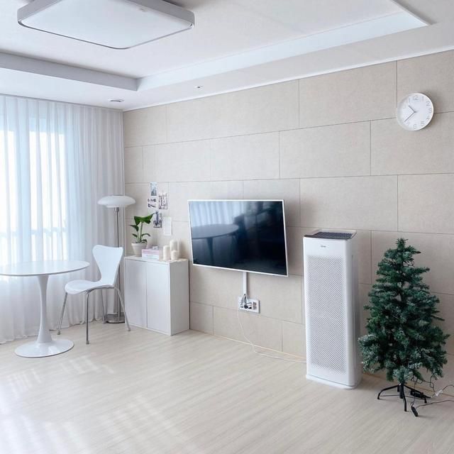 分享一对韩国夫妇的家,简约不简单,整体效果没有丝毫俗气,治愈