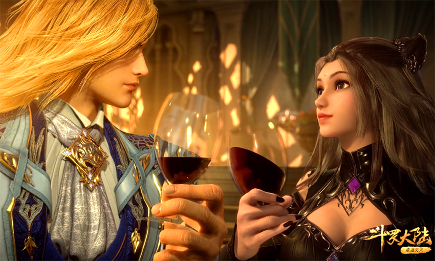 小舞|斗罗大陆：小舞扑倒唐三，白沉香升级为紫级一考，竹清身材太绝了