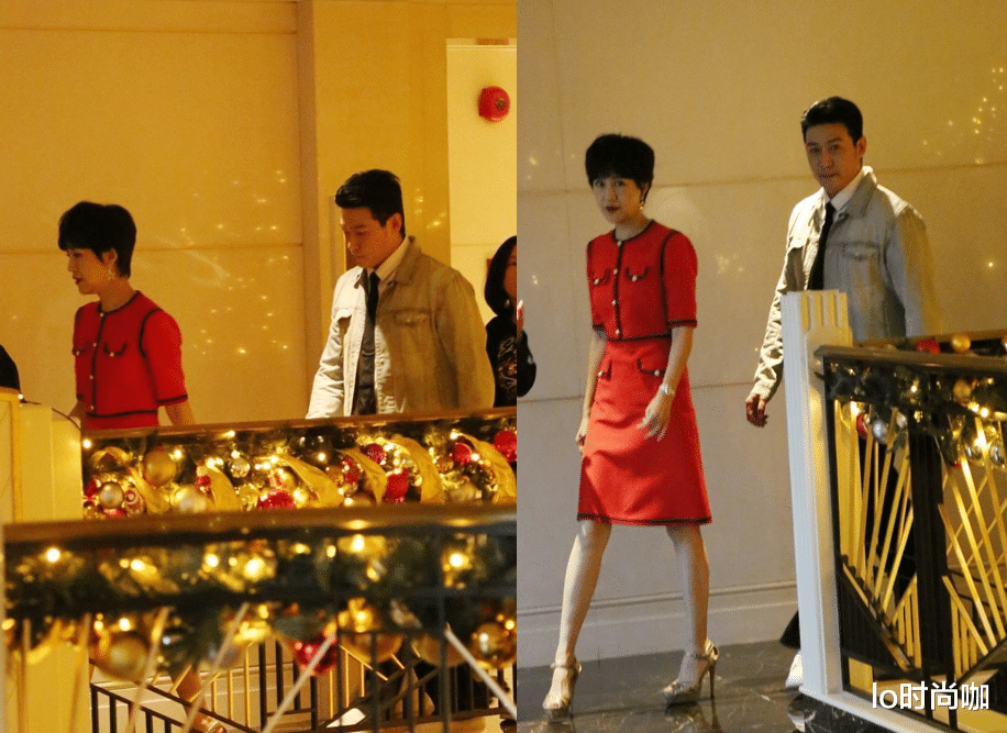 lo时尚咖|陆毅和妻子同框看起来真甜蜜,穿牛仔外套配衬衫意外的帅,真有型