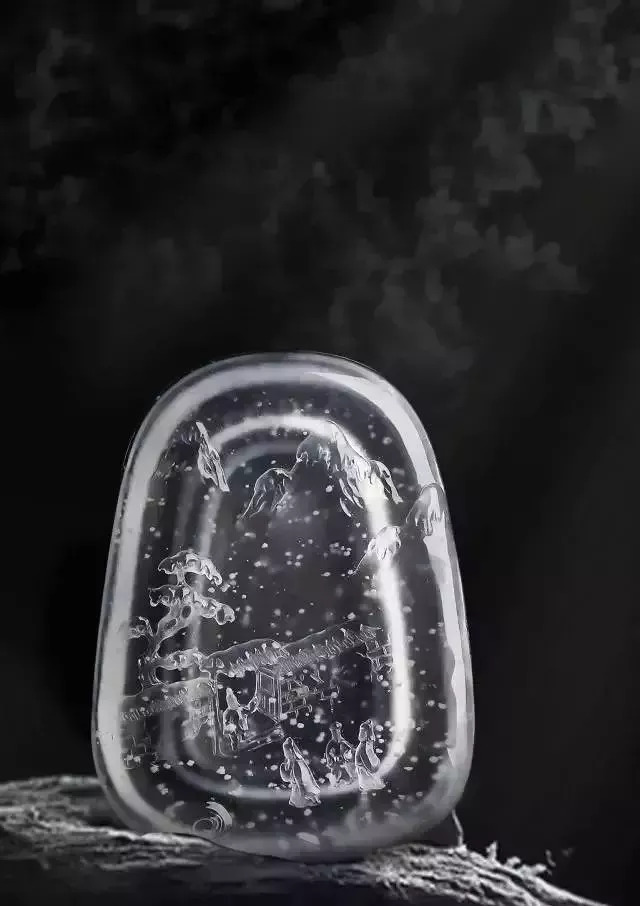 翡翠|冷?冷? 当故宫的雪景浓缩于方寸「翡翠」之间，会有多惊艳？