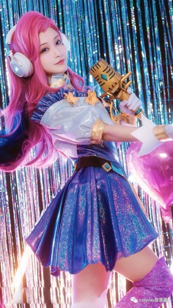 |cos：星籁歌姬萨勒芬妮cos正片@鬼舞