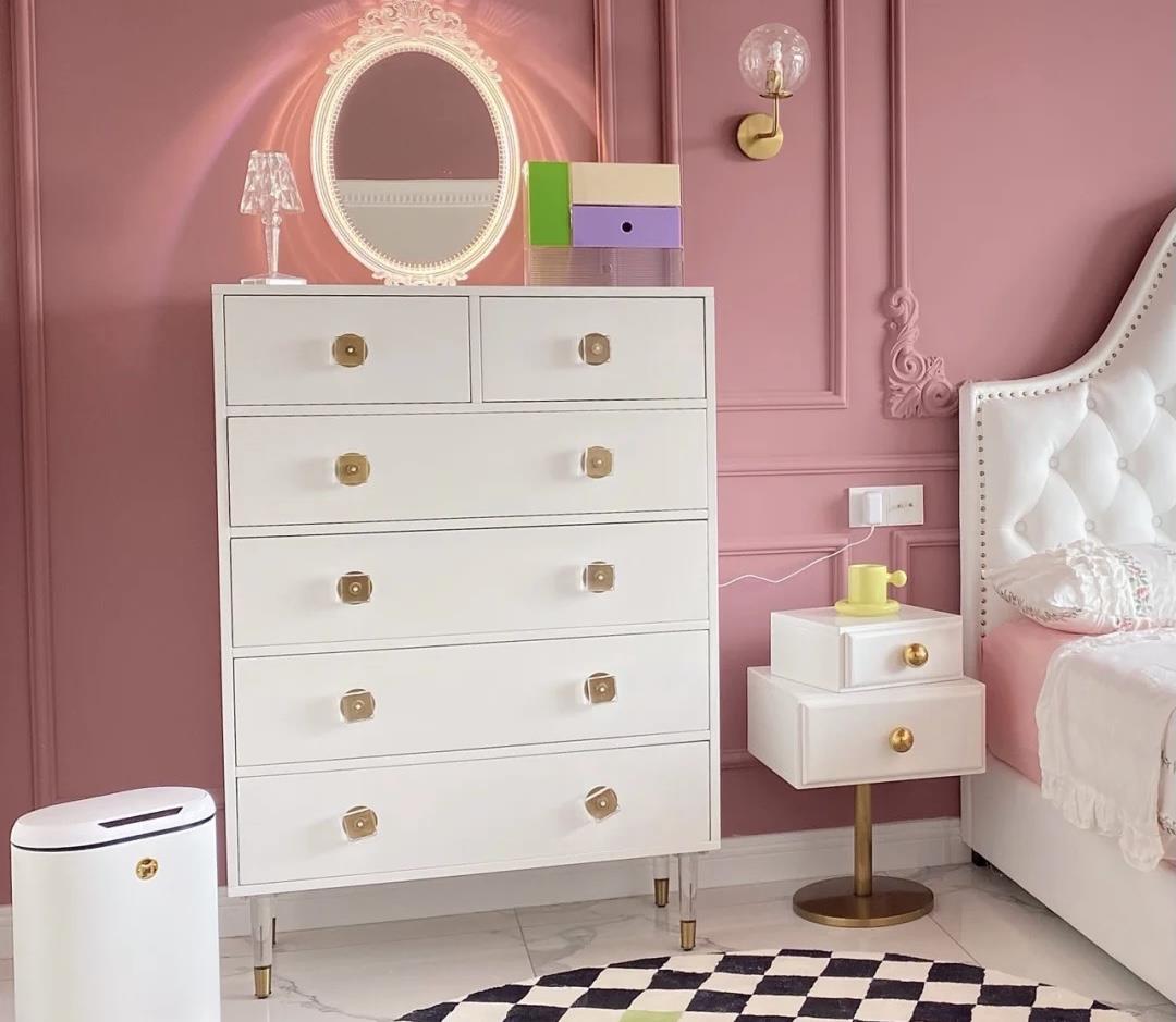 女主128㎡新居,色彩碰撞带来的新颖浪漫体验,引得上万网友收藏