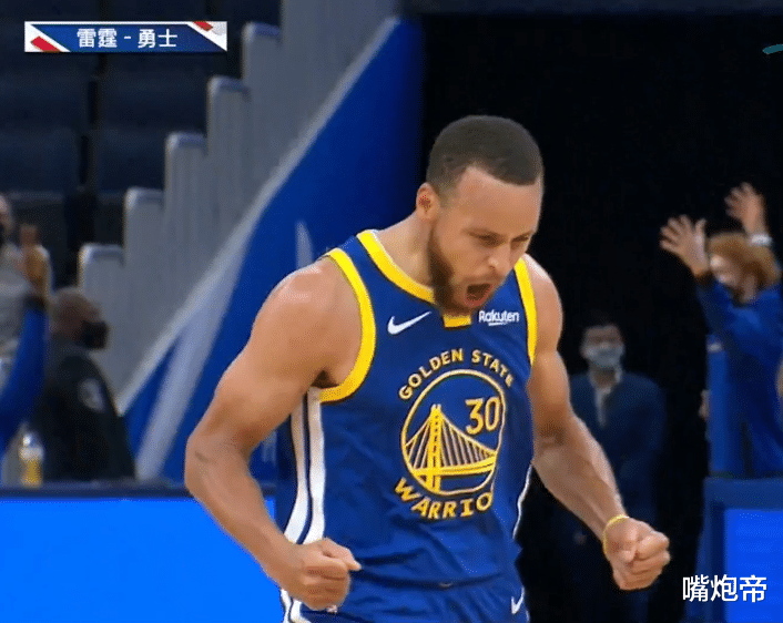 斯蒂芬·库里|雷霆十人25分！库里单节24分+连轰10分，比尔放弃吧，得分王水太深