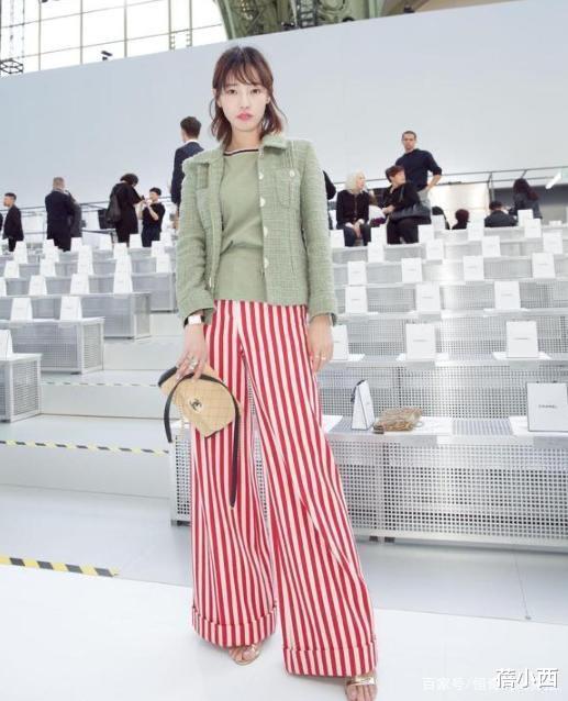 蓓小西 白百何的原装身材真丰满！穿粉色深V领连衣裙，像换了个人似的