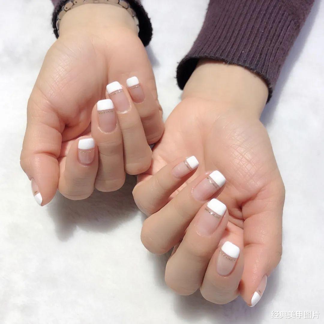 尹正|高级感满满的法式甲！经典总是经久不衰