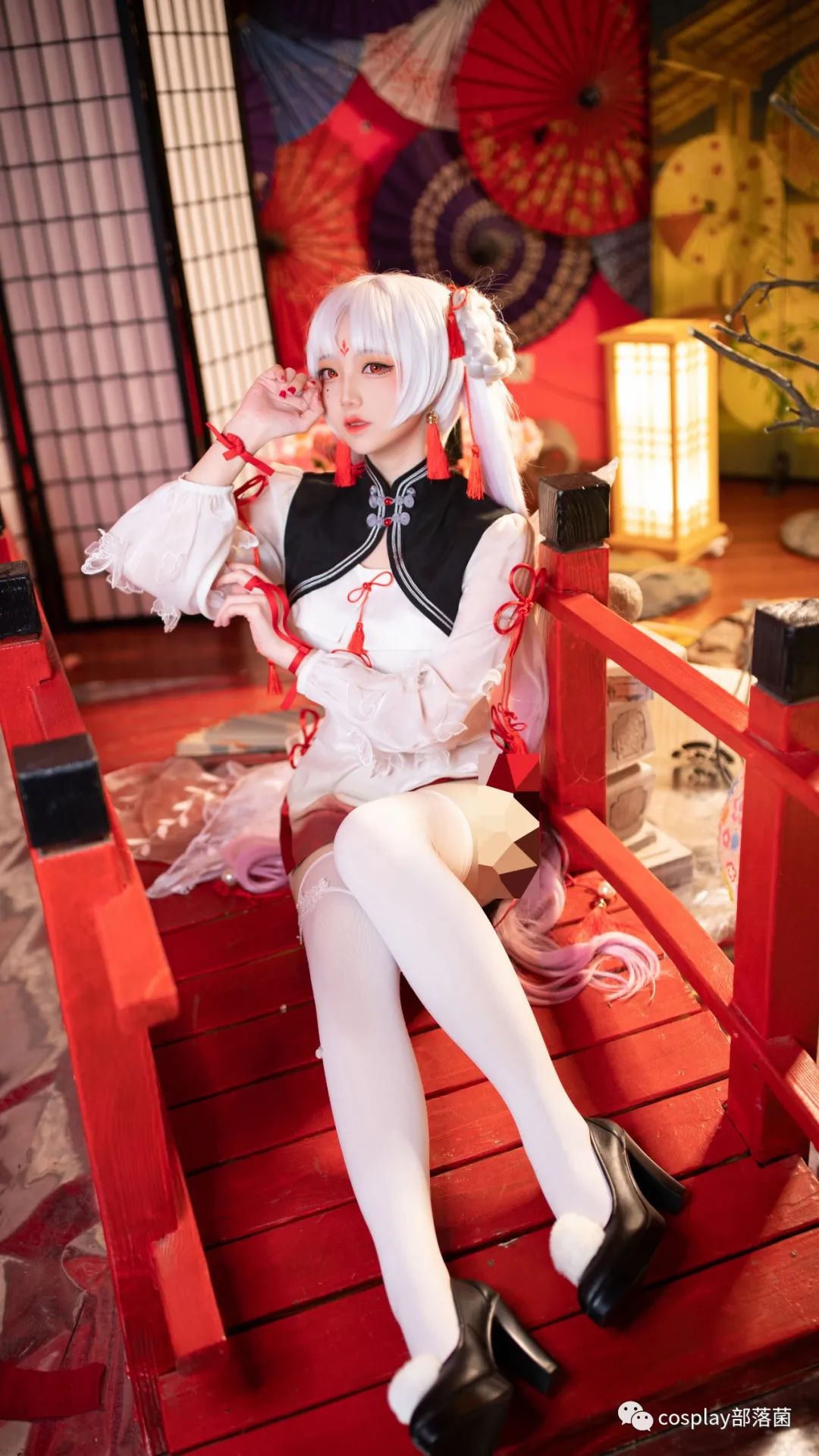 acgn漫评|cos：不知火魔都绮梦旗袍cos正片@楚楚子，恭祝元宵快乐