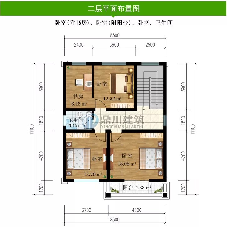 |6款主体20万农村二层别墅，农村建房抢手户型，性价比超高
