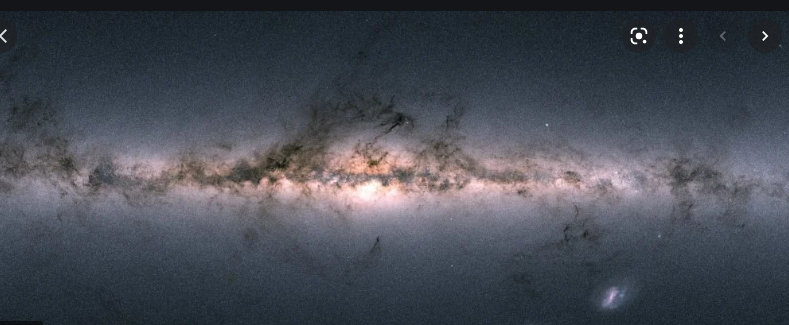 银河系 所见非所得,银河系的实际大小远超我们的想象!