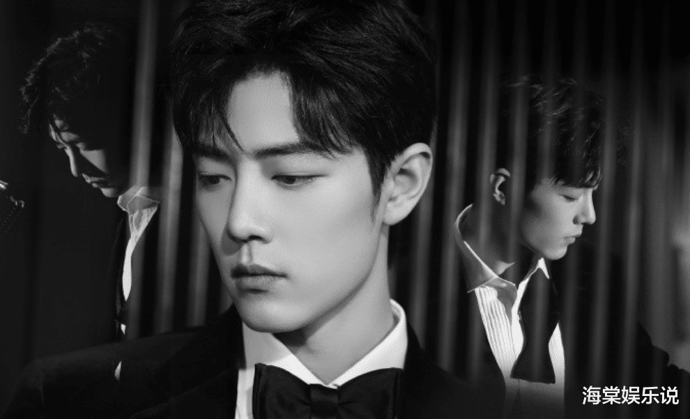 肖战|肖战更新黑白经典大片！梦幻光影变换化身希腊男神，点燃爱与梦想