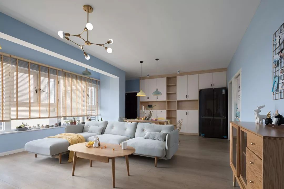 装修时尚家|太棒了！113平的北欧风三居室，把收纳与生活结合起来！